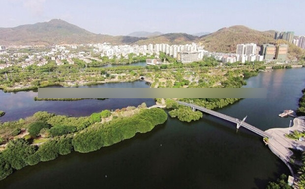 三亚白鹭公园全景
